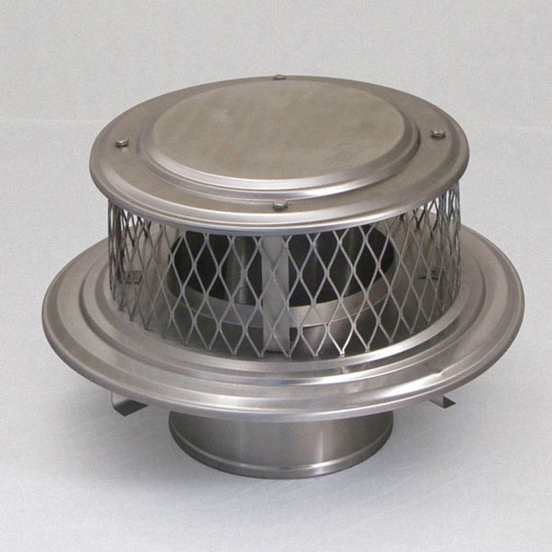 HomeSaver Guardian Air-Cooled Chimney Cap - 3/4" Mesh