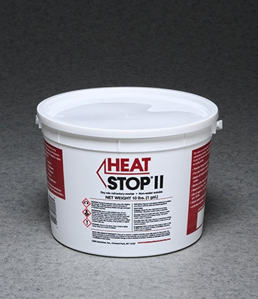 HEAT STOP II 10 lb. Jar or Pail -  Refractory Mortar Dry Mix