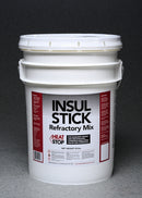 INSUL STICK Castable Refractory -  A Dry Mix, Trowel-able, Refractory for Parging Over Firebrick