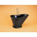 Fireplace Black Steel Hod