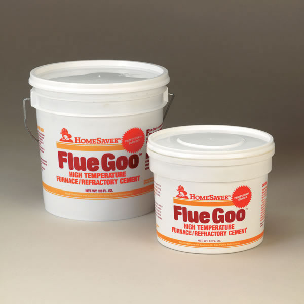 HomeSaver Flue Goo Furnace Refractory Cement